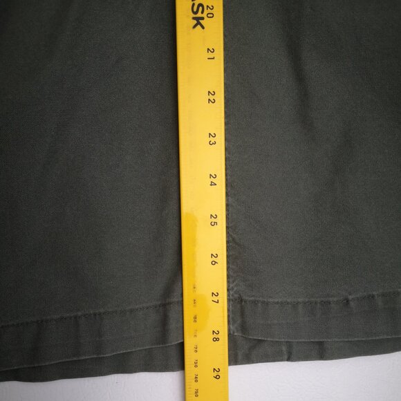 Old Navy Men's Size Large Olive Zipper & Snap Closure Jacket w/ Packable Hood - Picture 14 of 14